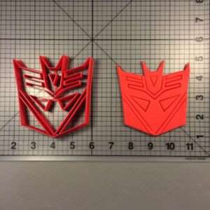 Transformers- Decepticons 101 Cookie Cutter