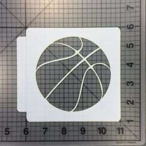 Basketball Stencil 104