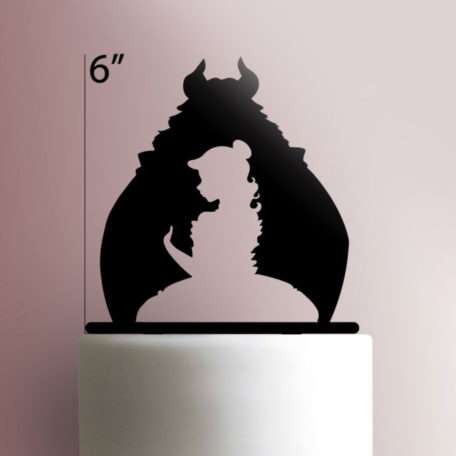 Beauty And The Beast Cake Topper 100