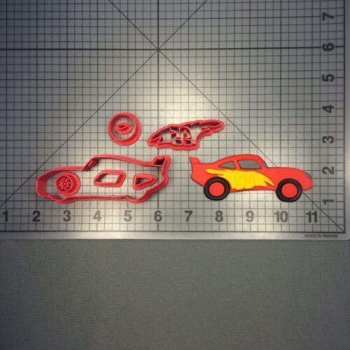 Cars - Lightning Mcqueen 101 Cookie Cutter Set