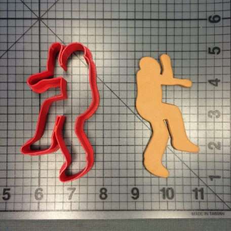 Chalk Outline 100 Cookie Cutter