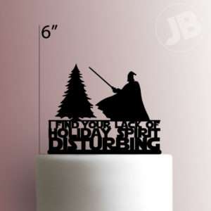 Christmas Darth Vader 100 Cake Topper