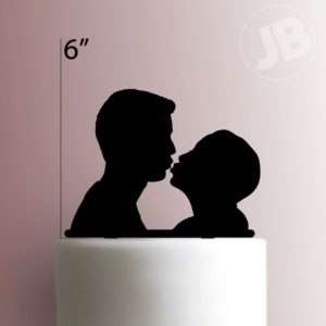 Couple Kissing Cake Topper 100
