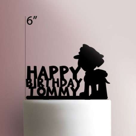 Custom Marshall Happy Birthday Cake Topper 100