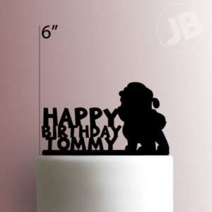 Custom Rubble Happy Birthday Cake Topper 100