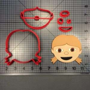 Emoji Girl 100 Cookie Cutter Set