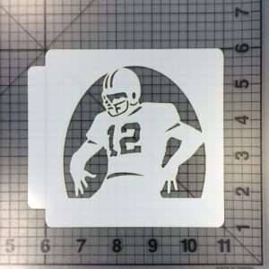 Football Stencil 106