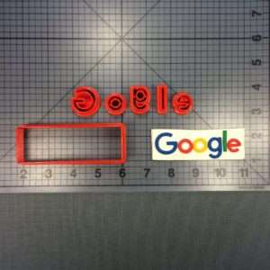 Google Logo 100 Cookie Cutter Set