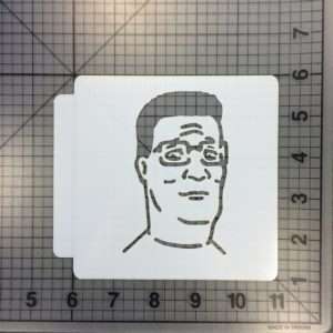 King of the Hill- Hank Hill Stencil 100