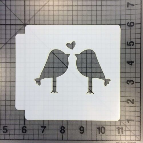 Love Bird Stencil 100