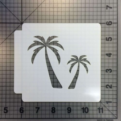 Palm Tree Stencil 103