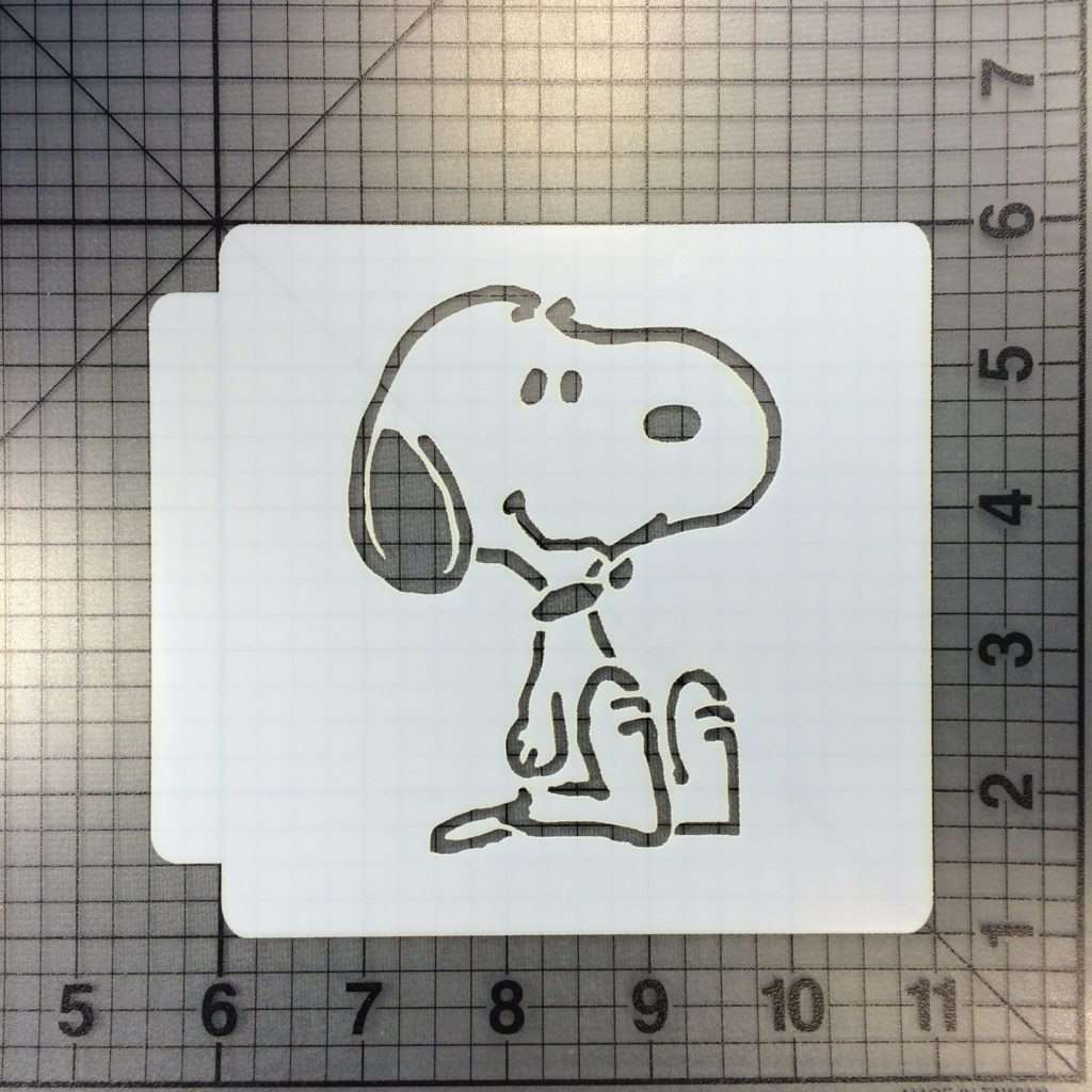Peanuts Snoopy 100 Stencil JB Cookie Cutters