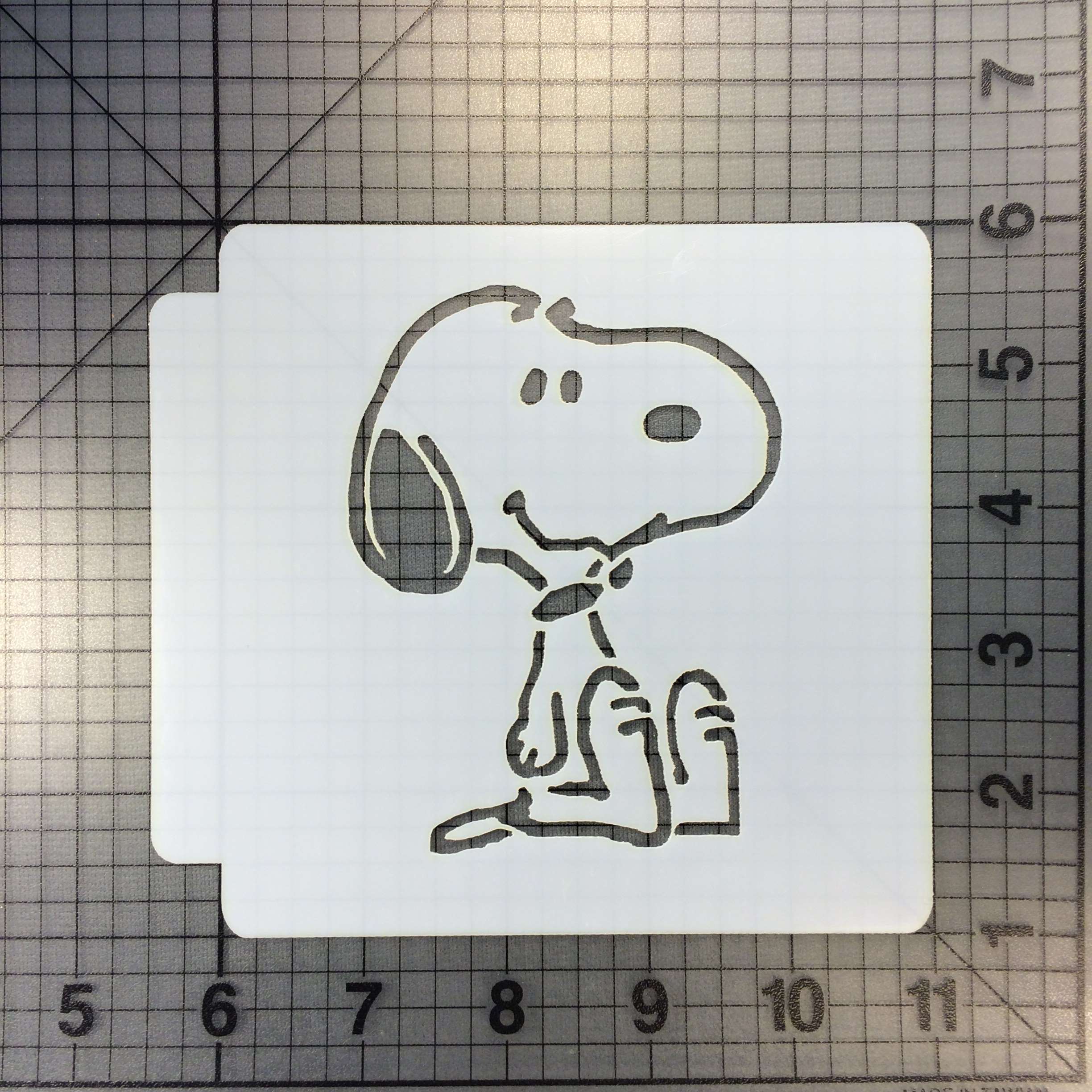 Peanuts - Snoopy 100 Stencil | JB Cookie Cutters