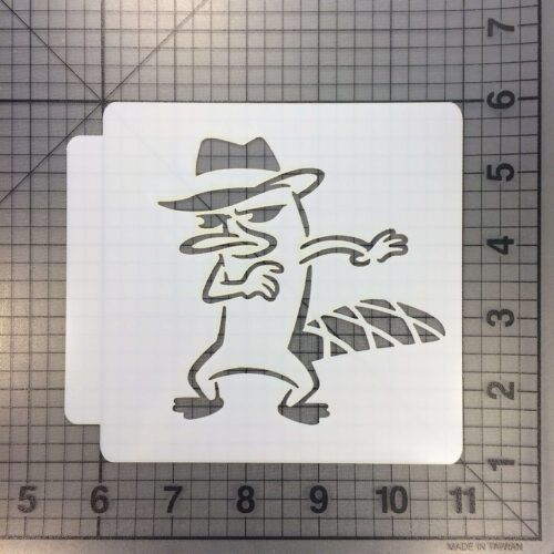 Perry the Platypus Stencil 100
