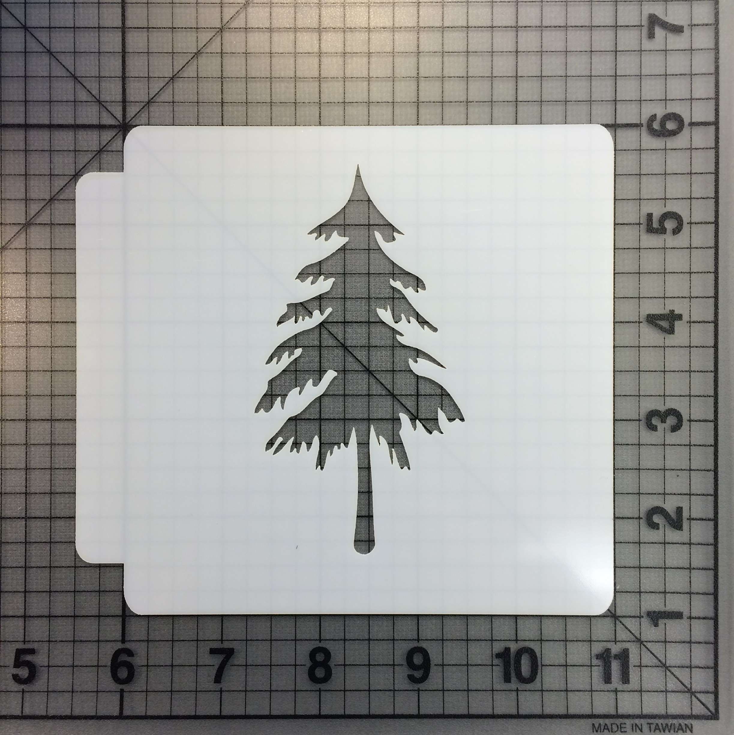 Pine Tree 100 Stencil