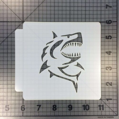 Shark Stencil 102