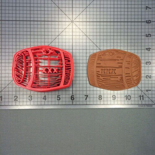 Whiskey Barrel 100 Cookie Cutter