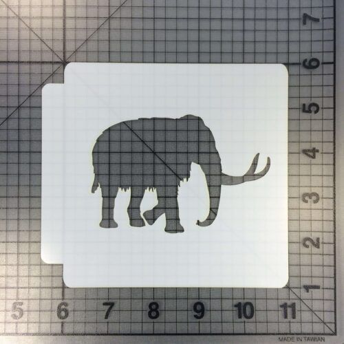 Wooly Mammoth Stencil 100