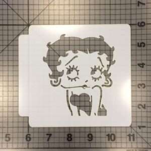 Betty Boop Stencil 100 (Cartoon Character Stencil 149