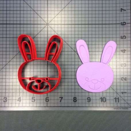 Bunny Face 101 Cookie Cutter