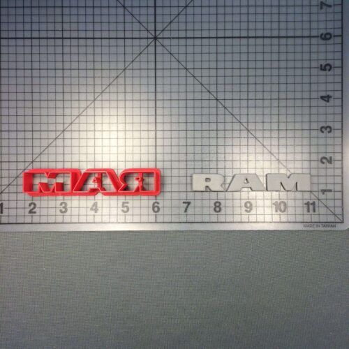 Dodge Ram Word 100 Cookie Cutter