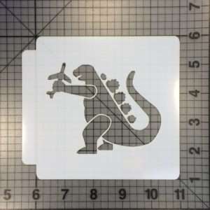 Godzilla 100 Stencil