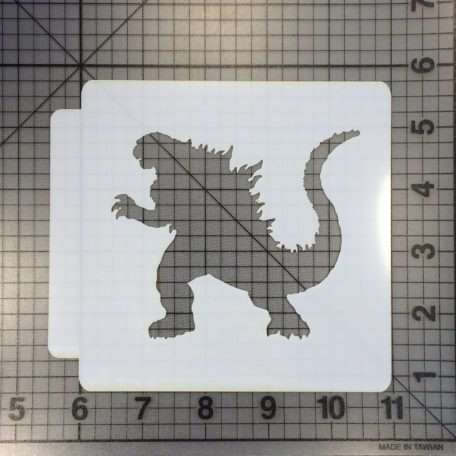 Godzilla 101 Stencil