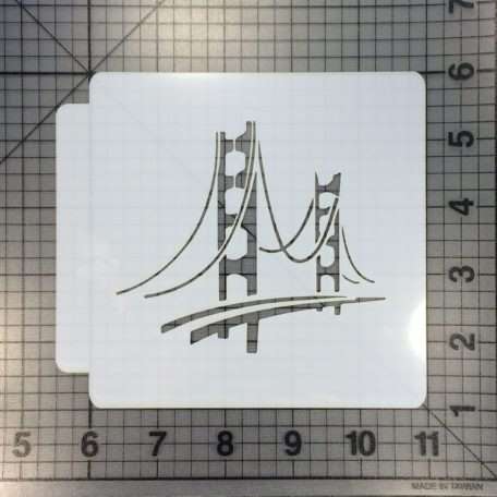 Golden Gate Bridge Stencil 100