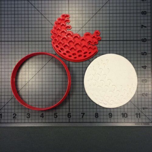 Golf Ball 100 Cookie Cutter Set