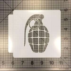 Grenade Stencil 102