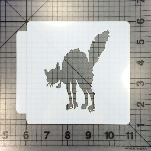 Halloween Cat Stencil 102