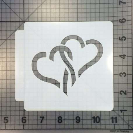 Hearts Stencil 102