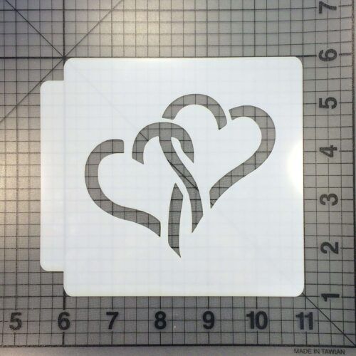 Hearts Stencil 102