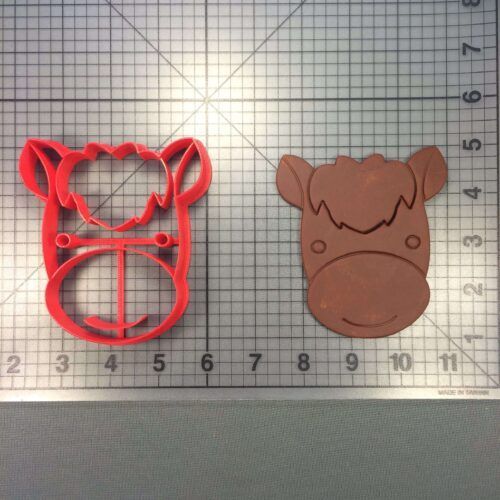 Horse Face 102 Cookie Cutter