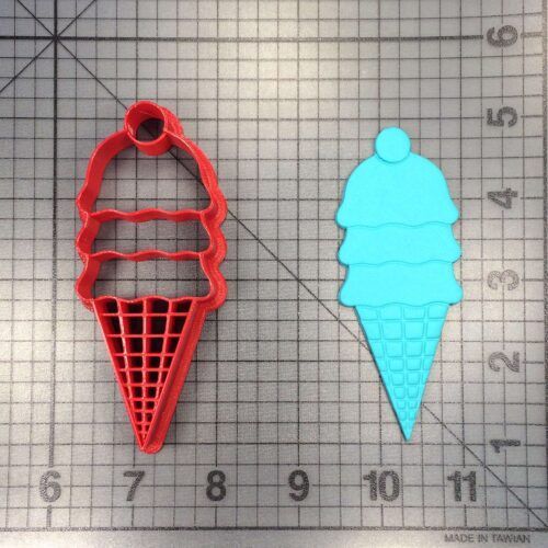 Ice Cream Cone 104 Cookie Cutter