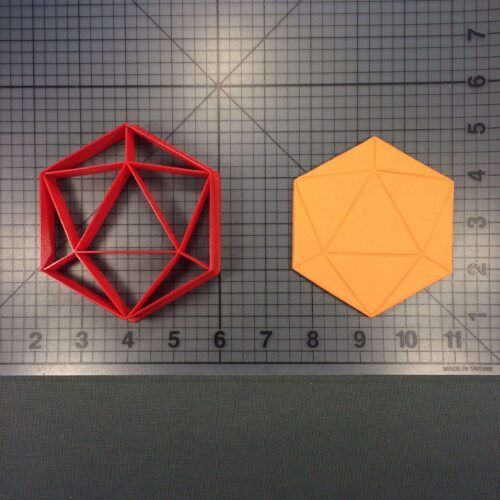 Icosahedron 100 Cookie Cutter