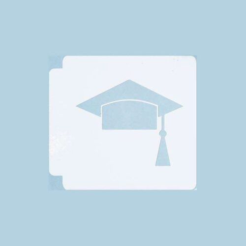 Graduation Hat 783-B234 Stencil (4 inch)