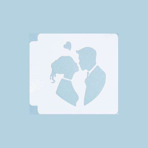 Wedding 783-B340 Stencil (4 inch)