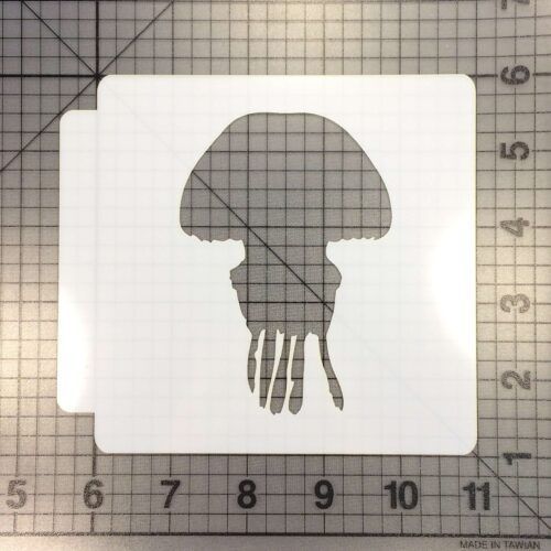 Jelly Fish Stencil 100