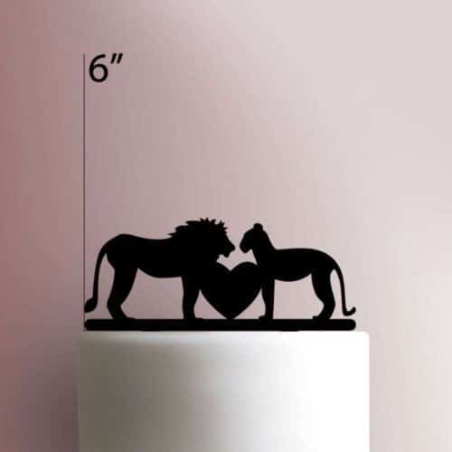 Lion Couple Cake Topper 100