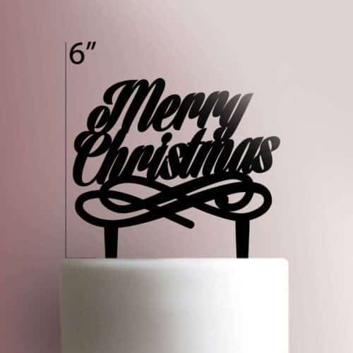 Merry Christmas Cake Topper 103