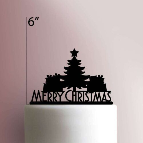 Merry Christmas Cake Topper 106