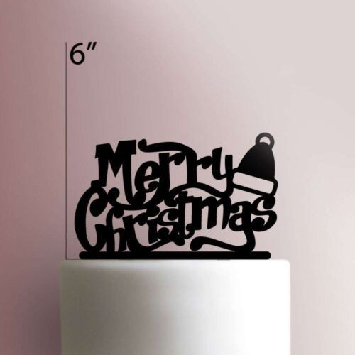 Merry Christmas Cake Topper 109