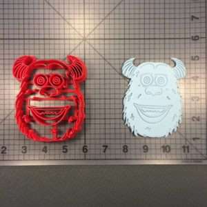 STL file Sulley Monsters Inc Disney Themed Cookie Cutter Stamper  Embosser・3D printer model to download・Cults
