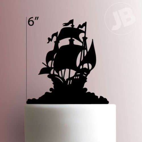 Pirate Ship Cake Topper 100