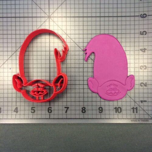 Trolls- Creek 101 Cookie Cutter (Cartoon Character 408 Cookie Cutter)