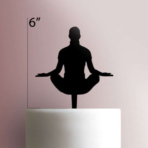 Yoga Cake Topper 100