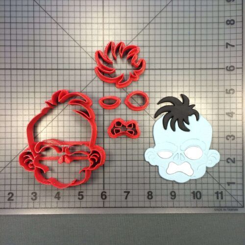 Zombie Face 101 Cookie Cutter Set