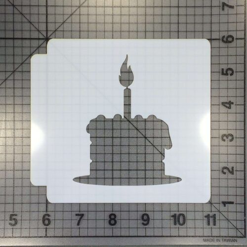 Birthday Cake Stencil 101