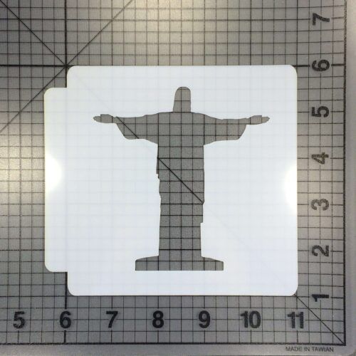 Christ the Redeemer Stencil 100